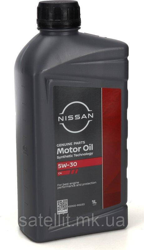 Олива моторна NISSAN Motor Oil DPF 5W-30 C4 1L, KE900-90033