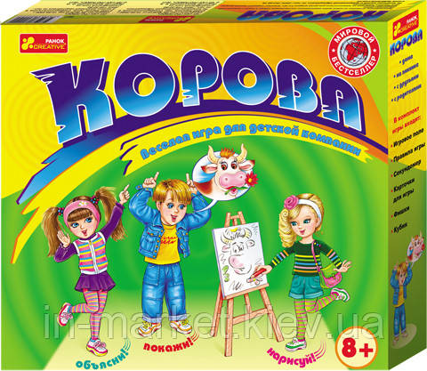 Гра "Корова" Російська Ranok-Creative