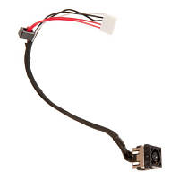 Оригінал! Роз&apos;єм живлення ноутбука з кабелем для Dell PJ590 (7.4mm x 5.0mm + center pin), 5-pin Универсальный (A49073) - Вища