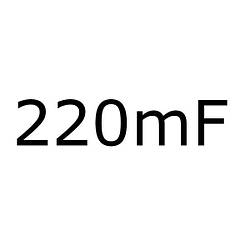 220mF