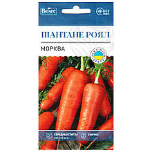 Насіння моркви середньостиглої, придатної для зберігання "Шантане Роял" (3 г) від ТМ "Велес"