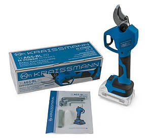 Акумуляторний секатор KRAISSMANN 31 AGS-BL 20/2 без акумулятора та ЗП
