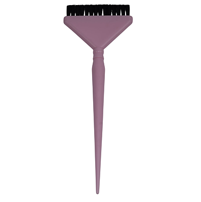 Пензель з короткою щетиною для нанесення кератину та фарби Hots Professional  Pastel Pink, широкий (HP1016-PP)