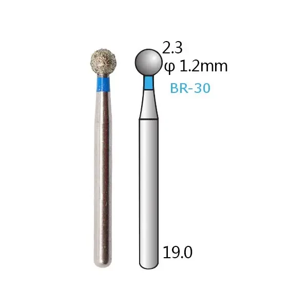 Алмазні бори - BR-30 - 5 шт, фото 1