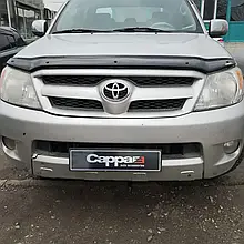 Дефлектор капота (мухобойка) Toyota Hilux 2006-2012 EuroCap
