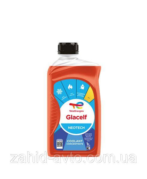 Рідина охолоджуюча (антифриз) концентрат TOTAL GLACELF NEOTECH. 12x1 lt (1 л), фото 1