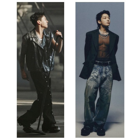 Дакимакура 150 х 50 см Чон Джонгук Чонгук Jungkook BTS Подушка + наволочка двостороння, фото 1