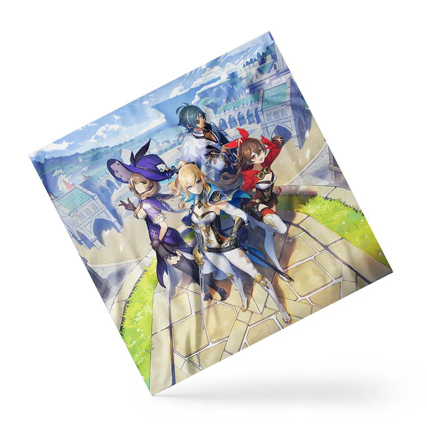 Хустка на голову і шию «Геншин Імпакт. Genshin Impact. Computer game»