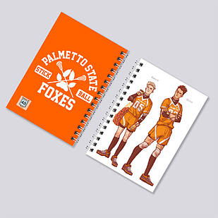 Блокнот на пружині в клітинку 48 арк. The Foxhole Court (All for the Game) 003