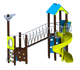 Ігровий комплекс (виготовлений з HDPE пластику) SiverSport VP-1707.1