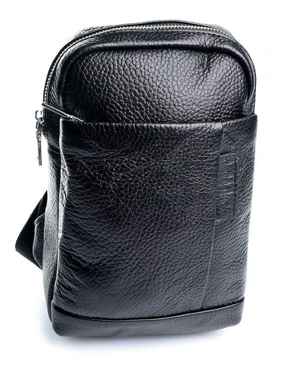 Чоловіча шкіряна сумка 8675 Black.Чоловічі сумки-планшети оптом і в роздріб в УкраЇні на сайті trandbags.com, фото 1