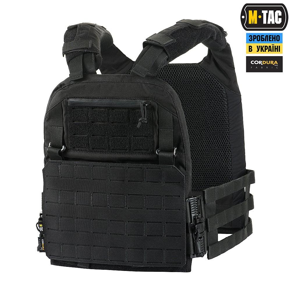 M-Tac плитоноска Cuirass QRS XL Gen.II Black 2 клас захисту