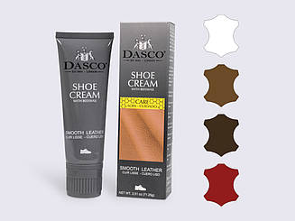 Крем-фарба для взуття DASCO Leather Cream, 75 мл