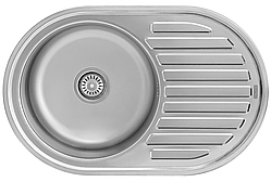 Мийка врізна MONRO 7750 (08/180) Decor овальна