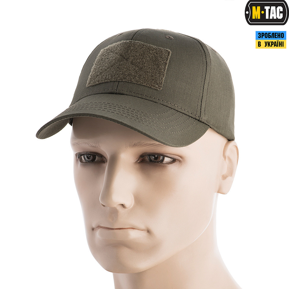 M-Tac бейсболка тактична Elite Flex рипстоп Army Olive