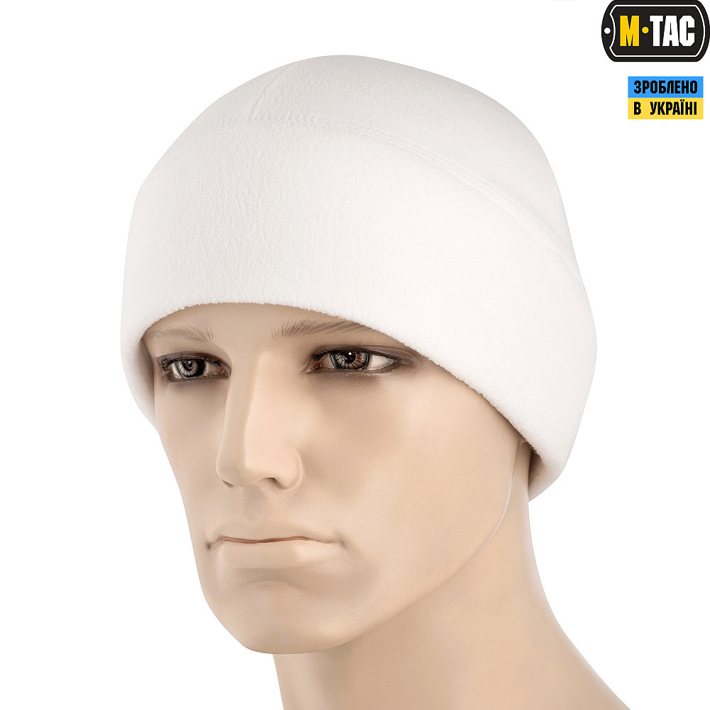 M-Tac шапка Watch Cap Elite фліс (270 г/м2) White