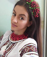 Обідок з калиною "Кетяги калини"