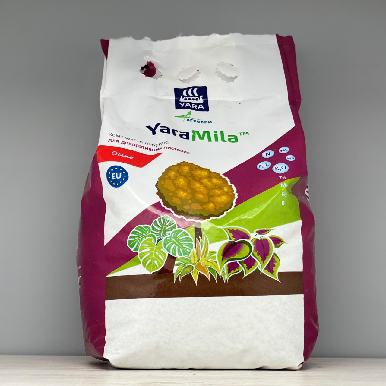Добриво YaraMila для декоративних листових Осінь 3 кг