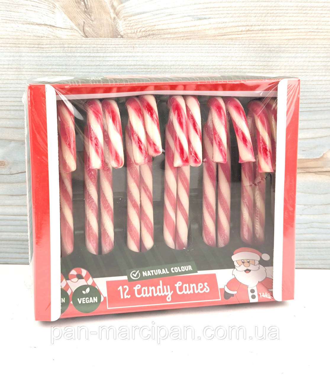 Набір різдвяних льодяників тростинки Candy Canes 12 шт, фото 1