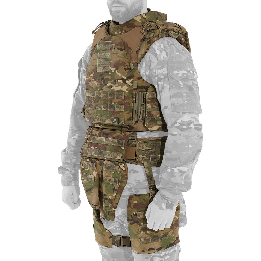Модульний бронежилет Plastoon XM kit 6, multicam
