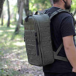 Рюкзак для дрона DJI MAVIC, Autel /15 батарей, дроноторба Стохід Олива, фото 2