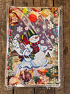 Пакети фольговані для цукерок Новий рік розмір 20*30 см, фото 2