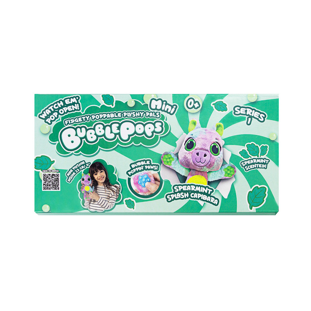 Bubble Pops М’яка іграшка міні "М'ятна капібара", 2312005/7, фото 1