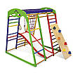 Спортивний дерев'яний комплекс "Юнга Plus 6" різнокольоровий ТМ "SportBaby" (130х124х132 см), фото 4