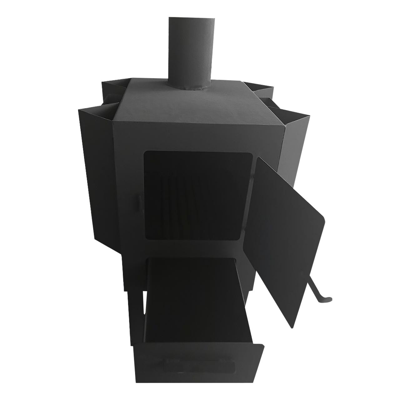 Піч Буржуйка Геліос (3,5квт) 3мм, фото 1