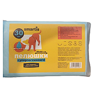 Пелюшки для собак і цуценят супервбиральні 60x60 см 30 шт Magic Pet