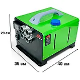 Автономний дизельний обігрівач LI-5000W (12-24-220V) з вбудованим акумулятором 20.3Ah, фото 7