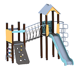 Ігровий комплекс (виготовлений з HDPE пластику) SiverSport VP-1408