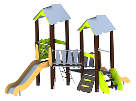 Ігровий комплекс (виготовлений з HDPE пластику) SiverSport VP-1436