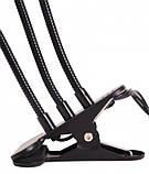 Фітолампа LED Supretto для рослин трьома гнучкими світильниками, фото 7