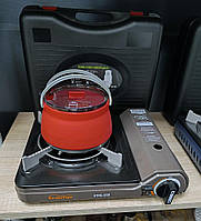 Плита газова Tramp портативна з перехідником на великий балон UTRG-058