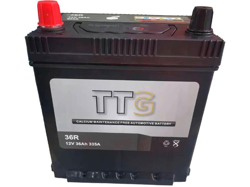 Акумулятор 36AH 12V (R+) для дизельних двигунів 178F/186F