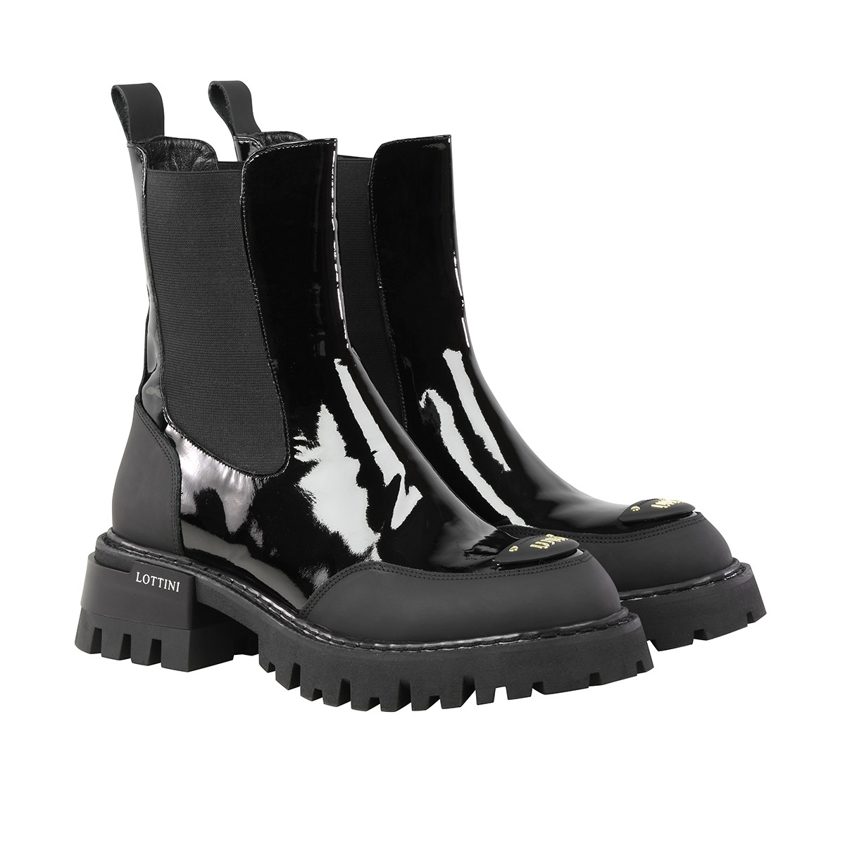 Черевики Lottini 54-6021 чорний