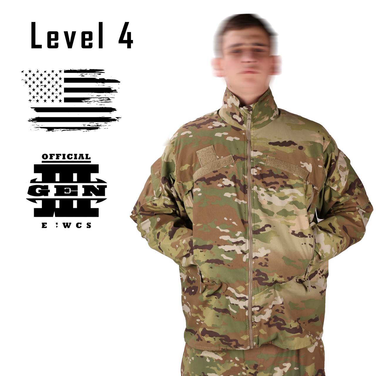 Куртка, Розмір: Small Regular, ECWCS Gen III Level 4, Колір: OCP Scorpion, фото 1