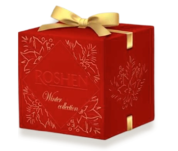 Ексклюзивний новорічний подарунковий набір цукерок Roshen Winter Collection 325 грамів