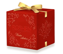 Ексклюзивний новорічний подарунковий набір цукерок Roshen Winter Collection 377 грамів
