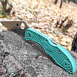 Ніж складний Spyderco Delica 4 Green, фото 5