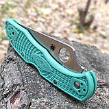 Ніж складний Spyderco Delica 4 Green, фото 6