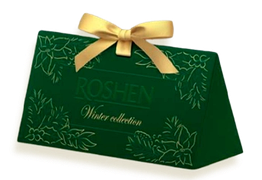 Ексклюзивний подарунковий новорічний набір цукерок Roshen Winter Collection 260 грамів