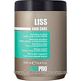 Набір для розгладження неслухняного волосся KayPro Liss HairCare Shampoo + Mask 1000 мл, фото 4