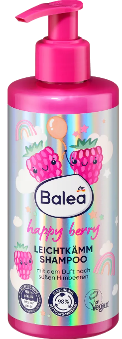 Дитячий шампунь Balea Happy Berry для легкого розчісування, 250мл, фото 1