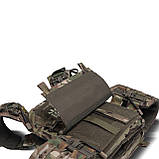 Передня панель на плитоноску PRO. Cordura 1000. Мультикам, фото 6