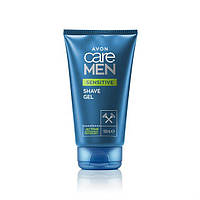 Гель для гоління для чутливої шкіри Avon Care Men Sensitive Shave Gel 150 мл, термін до 03/25