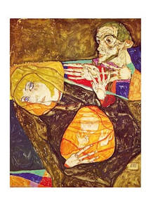 Листівка Egon Schiele - Heilige Familie, 1913