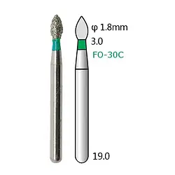 Алмазні бори - FO-30C - 5 шт