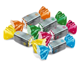 Новорічні желейні цукерки в шоколадній глазурі Roshen Xmas Jelly Mix 250 грамів